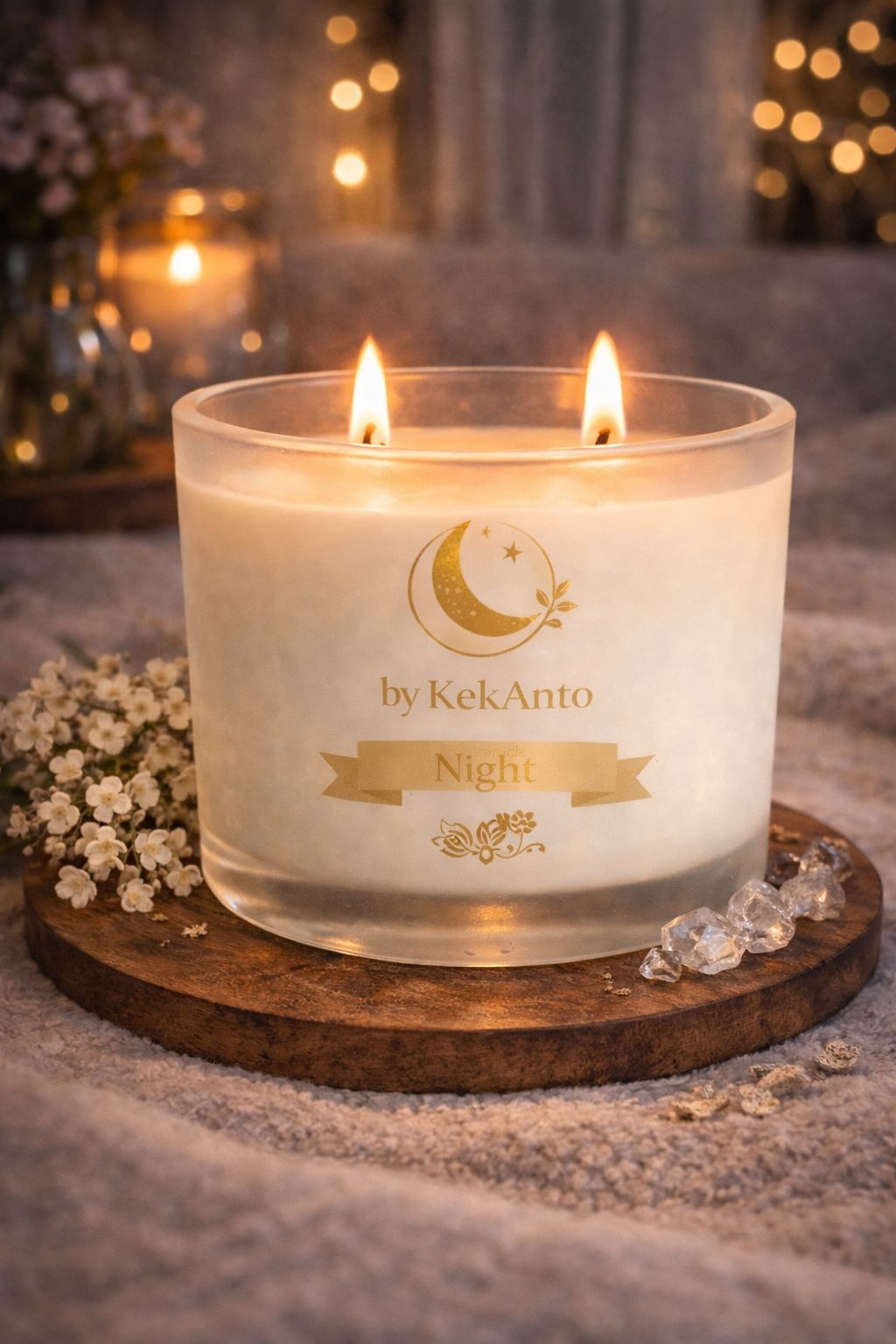Vela Aromática Night | Vela Relajante para Dormitorio – VelAlma by KekAnto